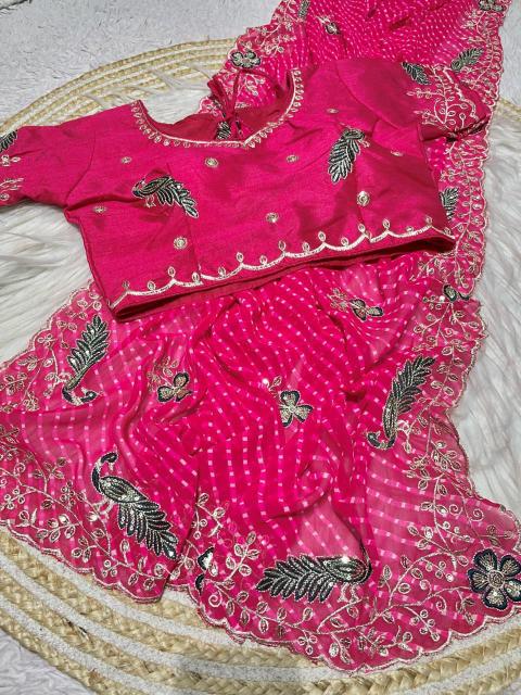 Vinayak peocock thread work surat saree shops  - wholesale export